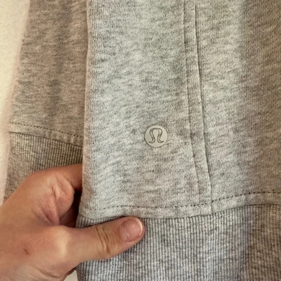 Lululemon Back To It Crew - Heathered Vapor - 12 - Picture 5 of 8